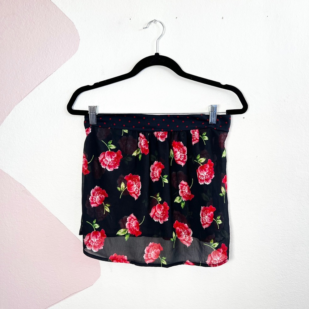Y2K Abercrombie‎ & Fitch Mini Skirt Sheer Vintage 2000s Coquette XS